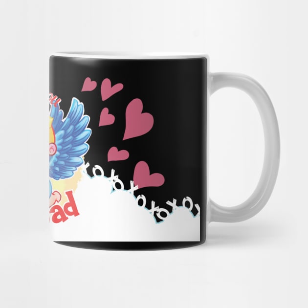 Valentine's Day Mug for Dad by GraphicsFantasyShop